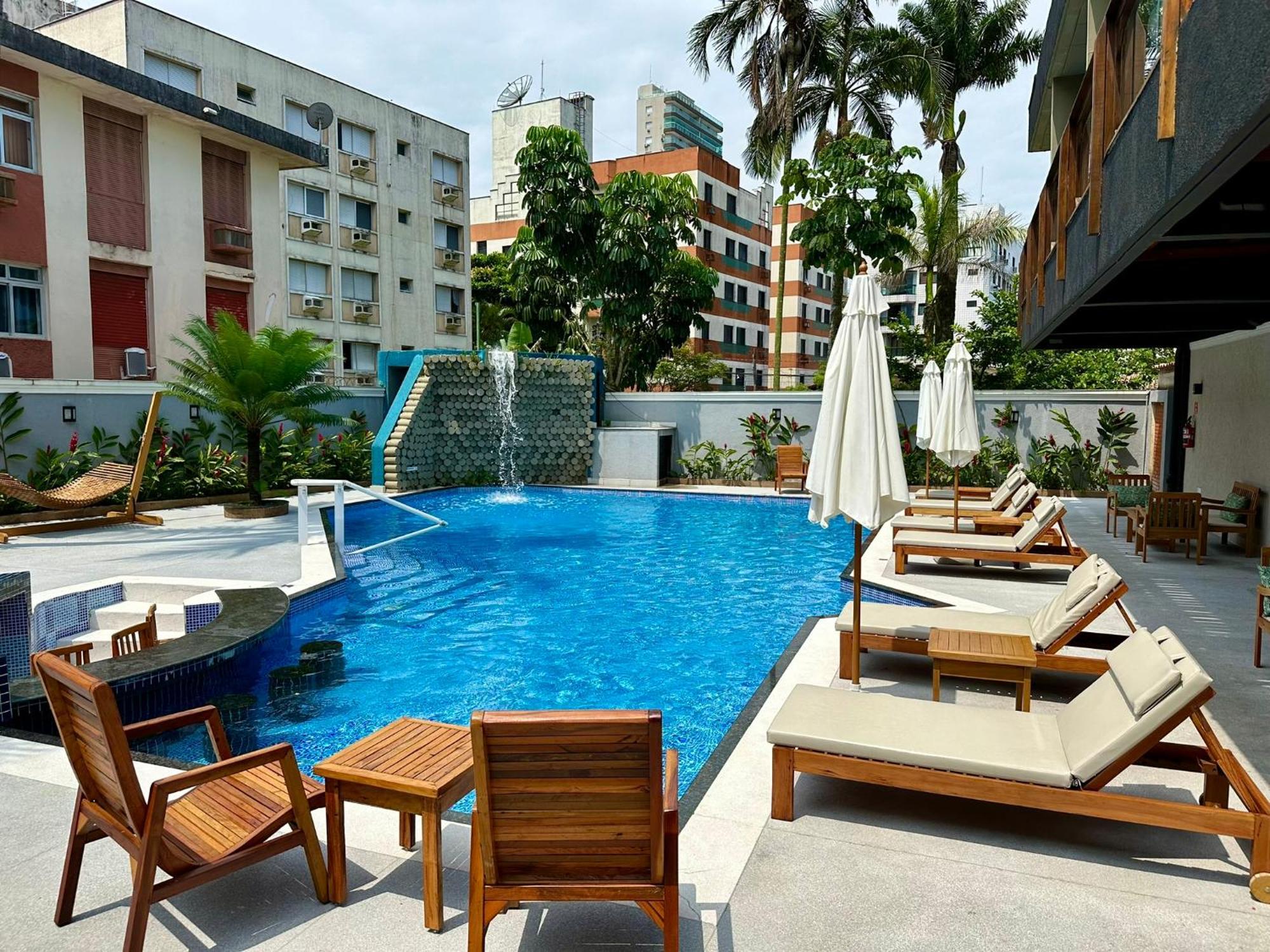Marmeu Tropical Apartamento Guarujá Exterior foto